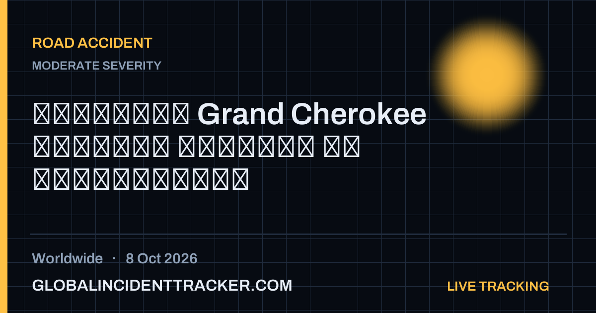 Road Accident incident in worldwide on 8 October 2026 — Global Incident Tracker report card