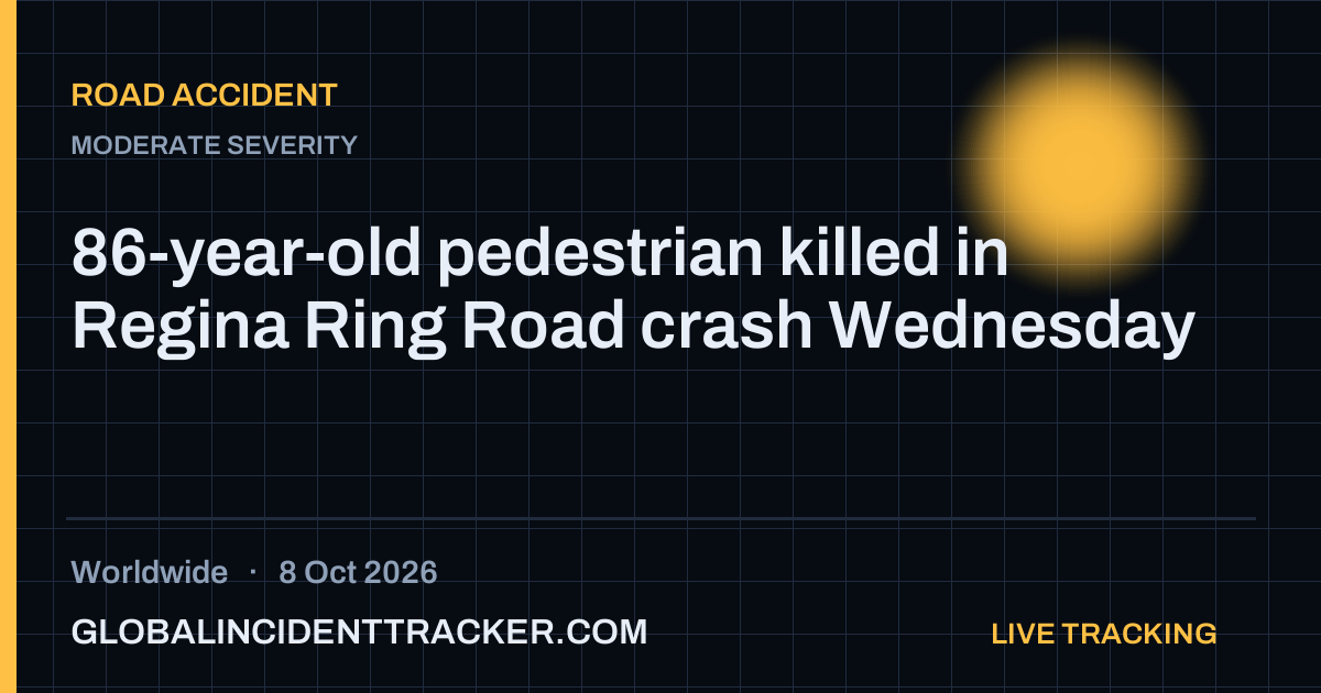 Road Accident incident in worldwide on 8 October 2026 — Global Incident Tracker report card