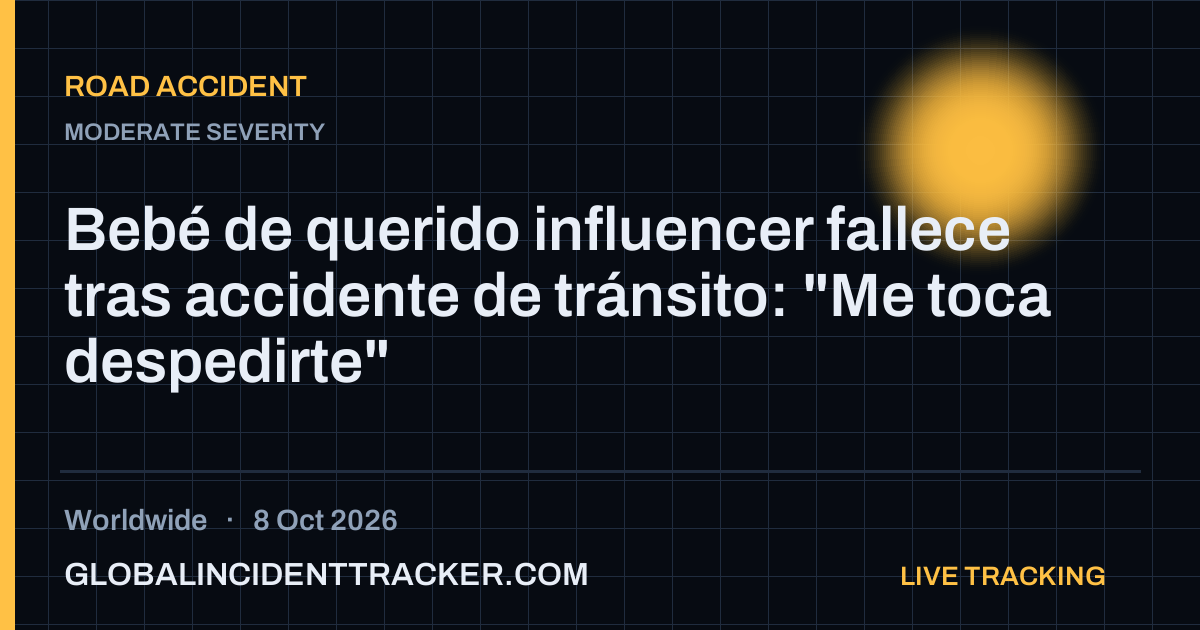 Road Accident incident in worldwide on 8 October 2026 — Global Incident Tracker report card