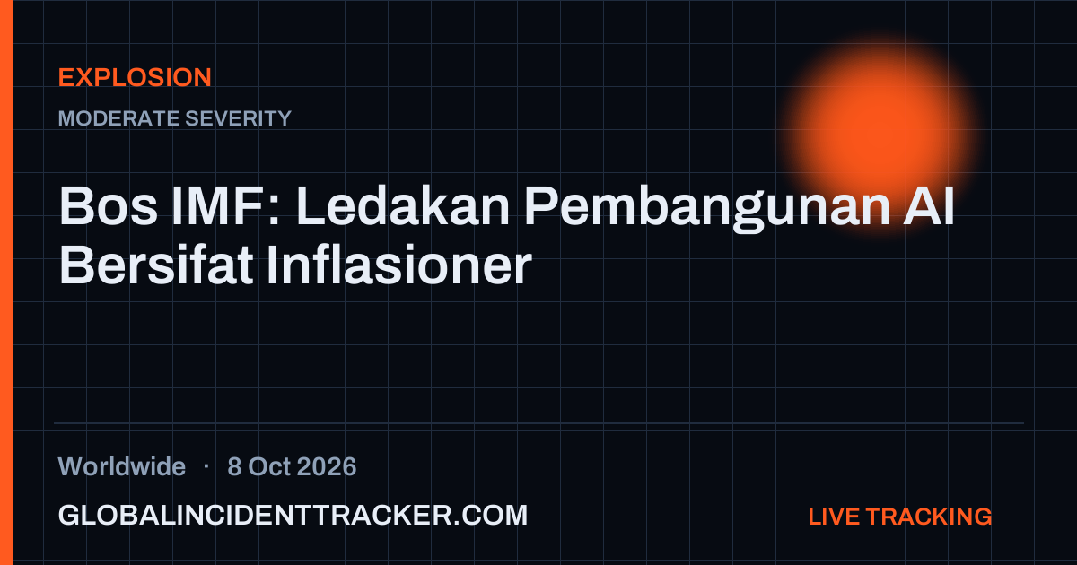 Explosion incident in worldwide on 8 October 2026 — Global Incident Tracker report card