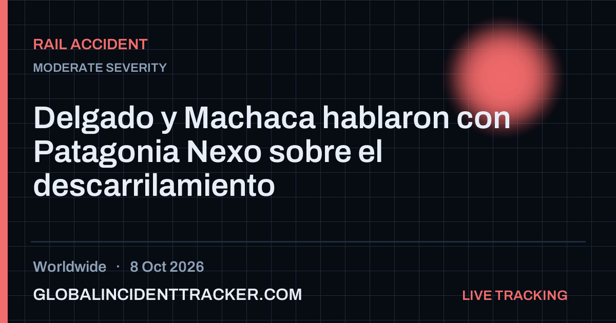 Rail Accident incident in worldwide on 8 October 2026 — Global Incident Tracker report card