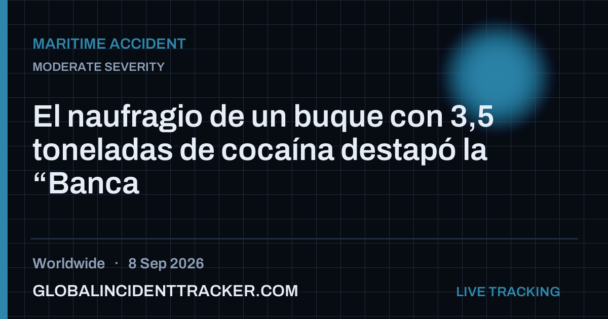 Maritime Accident incident in worldwide on 8 September 2026 — Global Incident Tracker report card