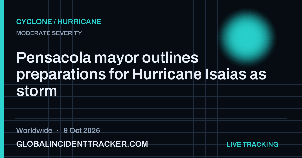 Cyclone / Hurricane incident in worldwide on 9 October 2026 — Global Incident Tracker report card