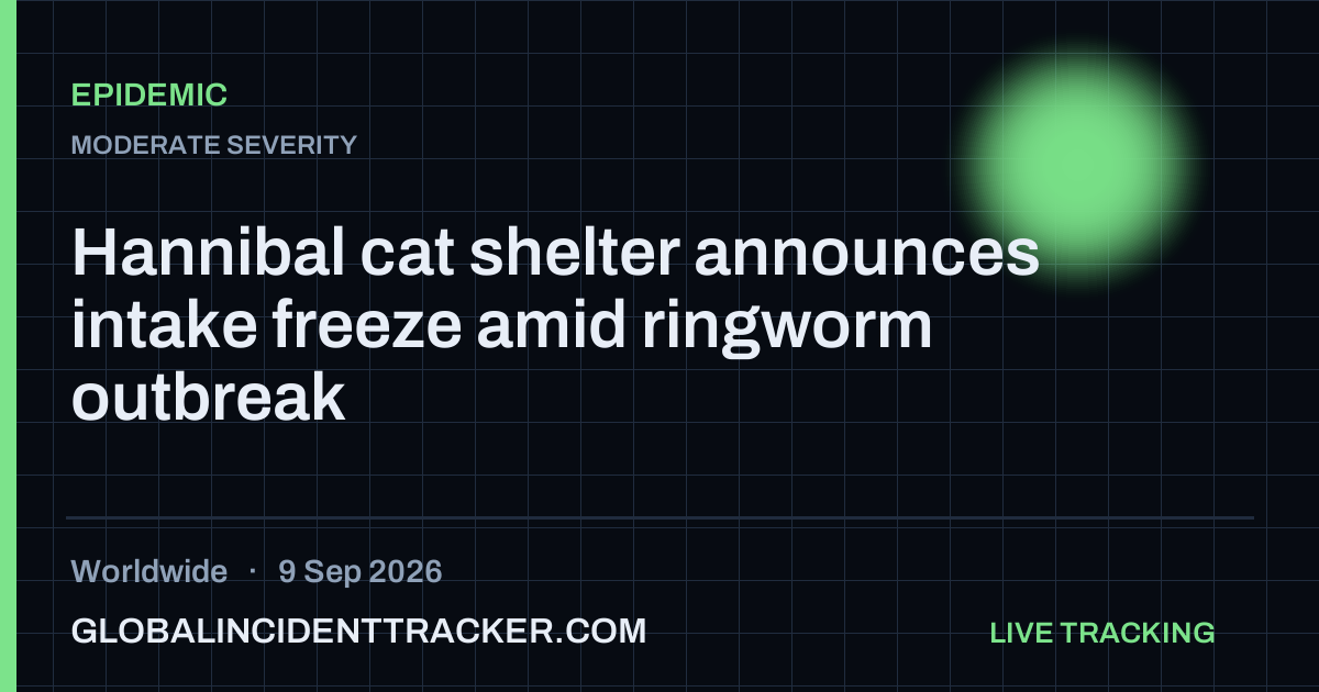 Epidemic incident in worldwide on 9 September 2026 — Global Incident Tracker report card
